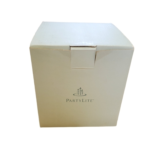 New Partylite P8036 Timeless Texture Aroma Melts Warmer wood & metal - Picture 10 of 10